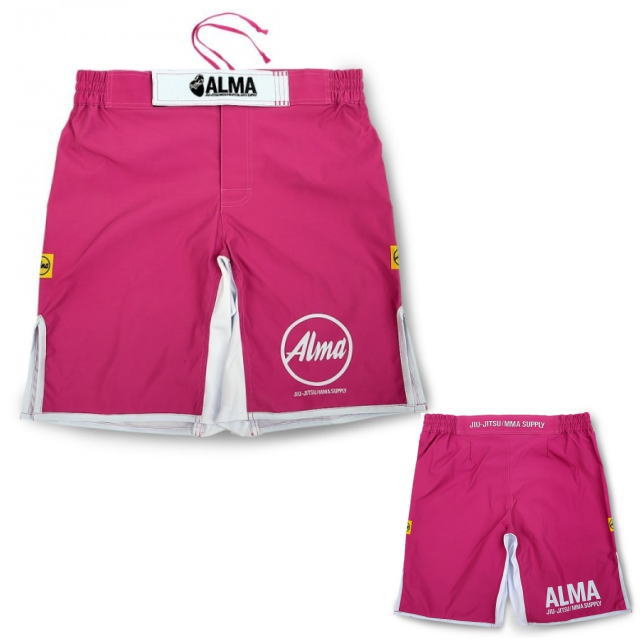 ALMA アルマ 柔術・総合格闘技パンツ キングオブキングス ALP1 Sサイズ ピンク＜在庫僅少＞