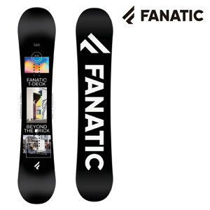 ファナティック スノーボード 板 21-22 FANATIC T-DECK Black ティーデッキ 日本正規品
