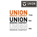 【ネコポス発送】日本正規品 ユニオン ステッカー 22-23 UNION UBC DIECUTS STICKER 10 inch ダイカットロゴ スノーボード日...