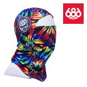 Xm[{[h oNo VbNXGCgVbNX 686 DELUXE HINGED BALACLAVA Grateful Dead Black Tie Dye M2WFMSK06 tFCX}XN XL[ 23-24 {Ki