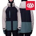 日本正規品 スノーボード ウェア ジャケット シックスエイトシックス 686 MEN'S GORE-TEX CORE INSULATED JACKET Putt...