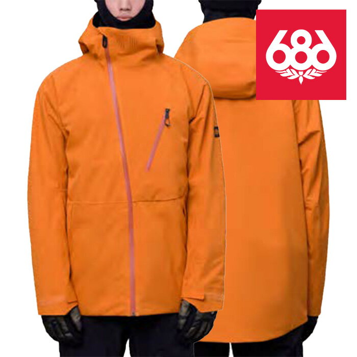 スノーボード ウェア ジャケット シックスエイトシックス 686 MEN'S HYDRA THERMAGRAPH JACKET Copper Orange メンズ 男性 23-24 日本正規品