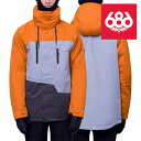 Xm[{[h EFA WPbg VbNXGCgVbNX 686 MEN'S GEO INSULATED JACKET Copper Orange Colorblock Y j 23-24 {Ki