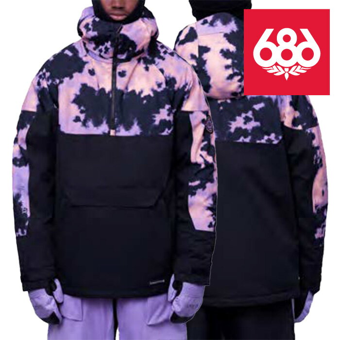 Ρܡ  㥱å åȥå 686 MEN'S RENEWAL INSULATED ANORAK Black Violet Nebula   Υå 23-24 