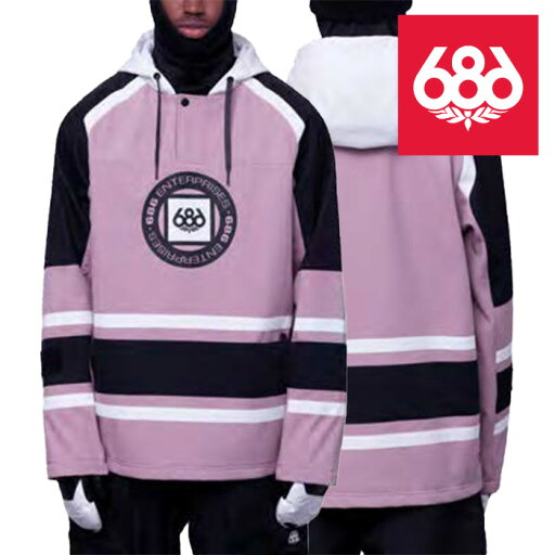 日本正規品 スノーボード ウェア ジャケット シックスエイトシックス 686 MEN'S WATERPROOF SLAPSHOT HOODY Dusty Mauve Colorblock メンズ 男性 フーディ パーカー 23-24 日本正規品 スノーボード ウェア ジャケット シックスエイトシックス 686 MEN'S WATERPROOF SLAPSHOT HOODY Dusty Mauve Colorblock メンズ 男性 フーディ パーカー 23-24