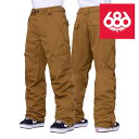 【エントリーでP最大47倍★マラソン期間】日本正規品 スノーボード ウェア パンツ シックスエイトシックス 686 MEN'S INFINITY INSULAT...