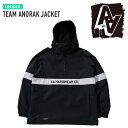 スノーボード ウェア ジャケット ダブルエー ハードウェア AA HARDWEAR CO. TEAM ANORAK JACKET Black RELAXED FIT UNISEX メンズ レディース 男性 女性 アノラック 23-24 日本正規品