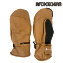 【エントリーでP最大47倍★マラソン期間】日本正規品 スノーボード グローブ エーエフディ AFDICEGEAR LEATHER MITT GLOVE Came...