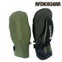 【エントリーでP最大47倍★マラソン期間】 日本正規品 スノーボード グローブ エーエフディ AFDICEGEAR MITT GLOVE Olive GORE-...