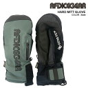 【エントリーでP最大47倍★マラソン期間】日本正規品 スノーボード グローブ エーエフディ AFDICEGEAR HARD MITT GLOVE Slate G...