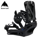 【P最大47倍 要エントリー 4/27 9:59迄】スノーボード ビンディング バートン BURTON MEN 039 S GENESIS Re:Flex Black ジェネシス リフレックス バインディング メンズ 男性 23-24 日本正規品