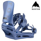 スノーボード ビンディング バートン BURTON MEN'S CARTEL Re:Flex Slate Blue/Logo カーテル リフレックス バインディング メンズ 男性 23-24 日本正規品