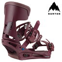 スノーボード ビンディング バートン BURTON MEN 039 S MISSION Re:Flex Almandine ミッション リフレックス バインディング メンズ 男性 23-24 日本正規品