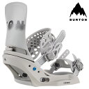 日本正規品 スノーボード ビンディング バートン BURTON WOMEN'S LEXA X EST Gray/Logo レクサ エックス The Channe...