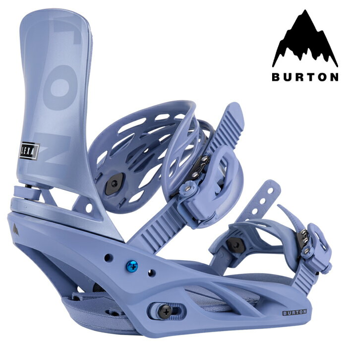 スノーボード ビンディング バートン BURTON WOMEN'S LEXA Re:Flex Slate Blue/Logo レクサ リフレックス バインディング レディース 女性 23-24 日本正規品