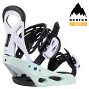 スノーボード ビンディング バートン BURTON KIDS 039 SMALLS Re:Flex Neo-Mint/White スモールズ リフレックス バインディング YOUTH キッズ 子供 23-24 日本正規品