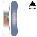 【P最大47倍 要エントリー 4/27 9:59迄】スノーボード 板 バートン BURTON WOMEN 039 S STYLUS Flat Top with Easy Bevel スタイラス フラット レディース 女性 23-24 日本正規品