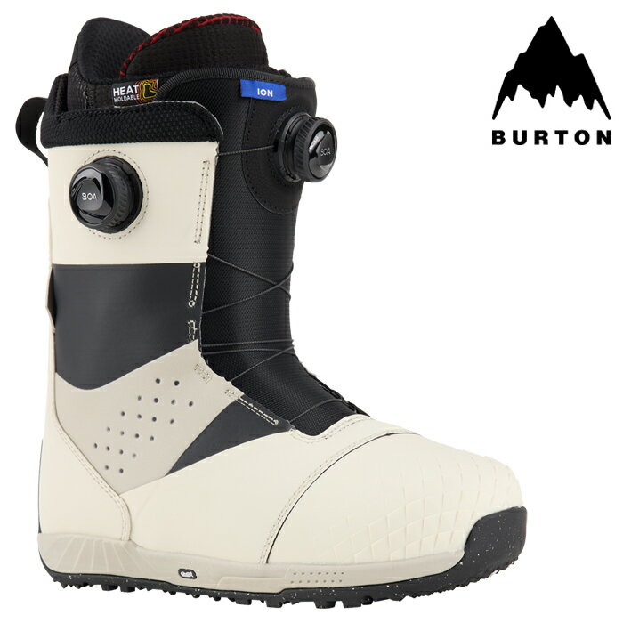 【P最大46倍 要エントリー 5/16 1:59迄】スノーボード ブーツ バートン BURTON MEN 039 S ION BOA Stout White/Black アイオン ボア メンズ 男性 BOAフィットシステム 23-24 日本正規品