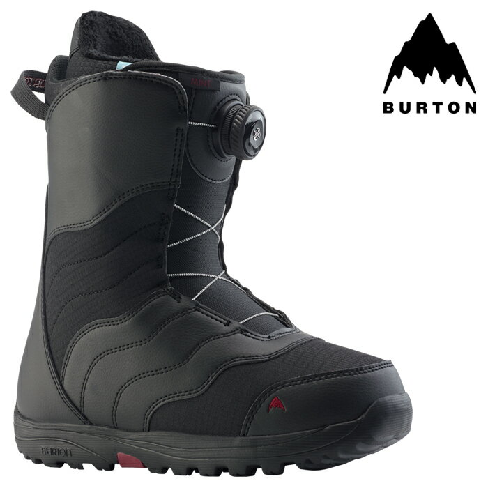 スノーボード ブーツ バートン BURTON WOMEN 039 S MINT BOA WIDE Black ミント ボア ワイド レディース 女性 BOAフィットシステム 23-24 日本正規品