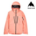 Xm[{[h EFA WPbg o[g BURTON MEN'S [AK] HOVER GORE-TEX 3L STRETCH JACKET Reef Pink Y j SAebNX 23-24 {Ki