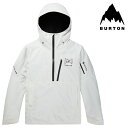 Xm[{[h EFA WPbg o[g BURTON MEN'S [AK] VELOCITY GORE-TEX 2L ANORAK JACKET Stout White Y j SAebNX AmbN 23-24 {Ki