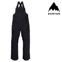 Xm[{[h EFA pc o[g BURTON MEN'S RESERVE 2L BIB PANTS True Black Y j rupc 23-24 {Ki