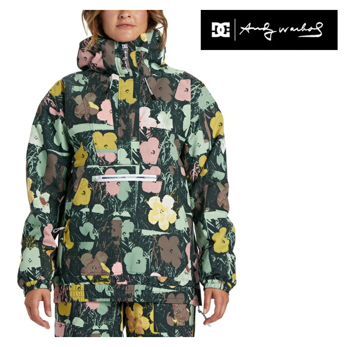 AW CHALET ANORAK ADJTJ03043 新しいCHALET ANORAKは、WARHOL'S FAMOUS FLOWERS ARTWORK（ウォーホルの有名なフラワーズアートワーク）の楽しいパステル画で際立っています。CHALETの技術的なパネルと目的別のポケットは、ライディングの際にさらなる利便性を提供するだけでなく、目を引くプリントやカラーコンボを表現するのに最適なキャンバスでもあります。 FABRICS: WEATHER DEFENSE 10 (10,000mm, 5,000g) Body: 100% Recycled Polyester Dobby WARMTH & LINING: 40g Body and Sleeves PROFILL Insulation 60% Recycled Taffeta Lining Mesh Lined Armpit Venting PRODUCTF FEATURES: ・C0 DWR ・Critically Taped Seams ・Fixed DWR Coated Waist Gaiter ・2-way Hood Cinch System ・Zippered Hand Warmer Pockets ・Zippered Pouch Pocket ・Side Entry Zipper ・Helmet Compatible OUTERWEAR SIZING MEN'S XS S M L XL CHEST 86-91.5cm 91.5-96.5cm 96.5-102cm 102-107cm 108-114.5cm WAIST 68-74cm 74-79cm 79-84cm 84-89cm 90-96.5cm HIP 90-95cm 95-100cm 100-105cm 105-110cm 112-118cm INSEAM 79cm 80cm 81cm 82.5cm 84cm WOMEN'S S M L CHEST 85-89cm 89-93cm 93-98cm WAIST 67-71cm 71-75cm 75-80cm HIP 89-93cm 93-96.5cm 96.5-101cm INSEAM 79cm 80cm 81cm YOUTH 130 (8) 140 (10) 150 (12) HEIGHT 127-135cm 135-142cm 145-150cm CHEST 61-65cm 66-70cm 71-76cm WAIST 58-61cm 63.5-66cm 66-69cm HIP 65-72.5cm 72.5-76cm 76-80cm INSEAM 61cm 63.5cm 69cm ※上記のサイズは目安となります。 ご注文前に、必ず当店規約・概要をご確認ください。