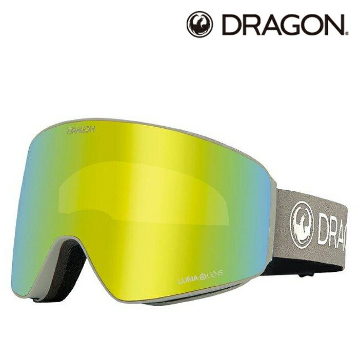 スノーボード ゴーグル ドラゴン DRAGON PXV Premium Beige/Lumalens J.Gold Ion H07 スキー 23-24 日本正規品