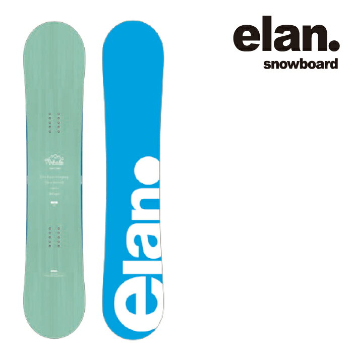 スノーボード 板 エラン ELAN MAHALO Surf Green Camber WOMEN'S マハロ キャンバー レディース 女性 23-24 日本正規品