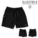 半ズボン エレクトリック 23-24 ELECTRIC HYBRID CARGO SHORTS Black ハイブリッド カーゴショーツ 日本正規品