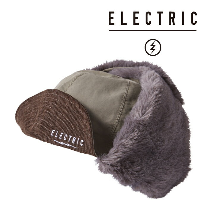スノーボード キャップ エレクトリック ELECTRIC BOMBER CAP Olive E24F22 フライトキャップ 帽子 23-24 日本正規品