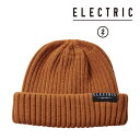 スノーボード ビーニー エレクトリック ELECTRIC KNIT BEANIE TYPE A Orange E24F26 ニットキャップ 23-24 日本正規品