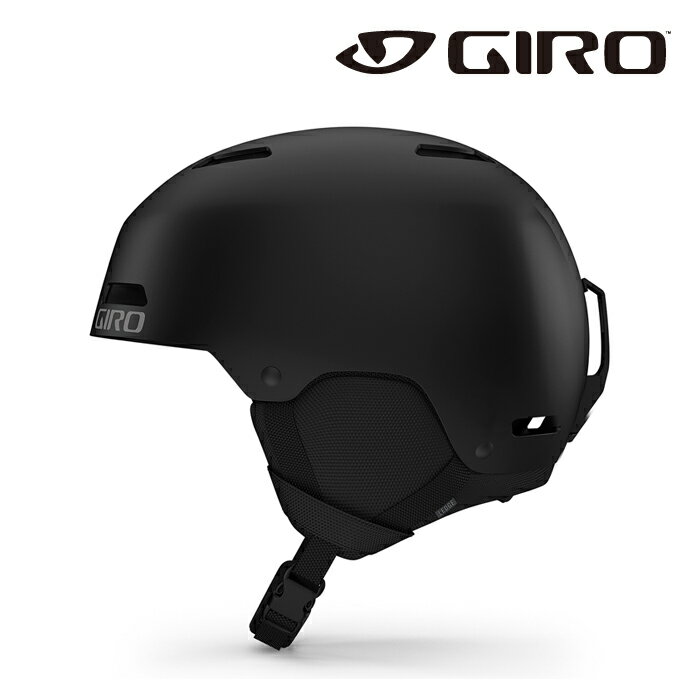 スノーボード ヘルメット ジロ GIRO LEDGE FS Matte Black レッジ エフエス プロテクター スノボ スキー 23-24 日本正規品