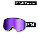 日本正規品 スノーボード スキー ゴーグル アイエフ if T4 Matte Safari / Smoke Purple Revo SKI SNOWBOARDS GOGGLES 23-24