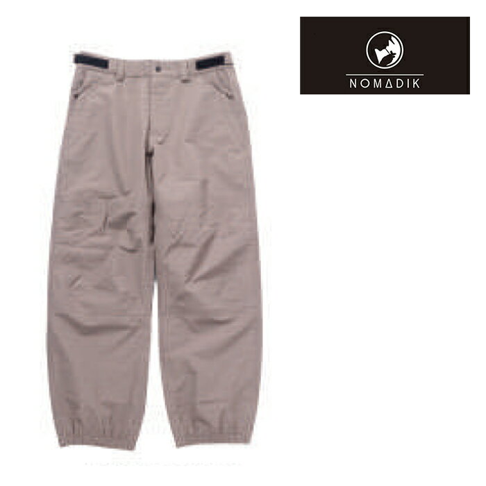 【P最大46倍・要エントリー 5/27 1:59迄】スノーボード ウェア パンツ ノマディック NOMADIK GRIND PNT Light Brown UNISEX REGULAR FIT レギュラーフィット メンズ レディース 男性 女性 23-24 日本正規品