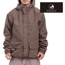 スノーボード ウェア ジャケット ノマディック NOMADIK GRIND JKT Brown UNISEX RELAXED FIT リラックスフィット メンズ レディース 男性 女性 23-24 日本正規品