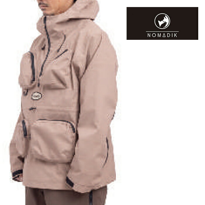 Ρܡ  㥱å Υޥǥå NOMADIK ANORAK JKT Beige UNISEX REGULAR FIT 쥮顼եå  ǥ   Υå 23-24 