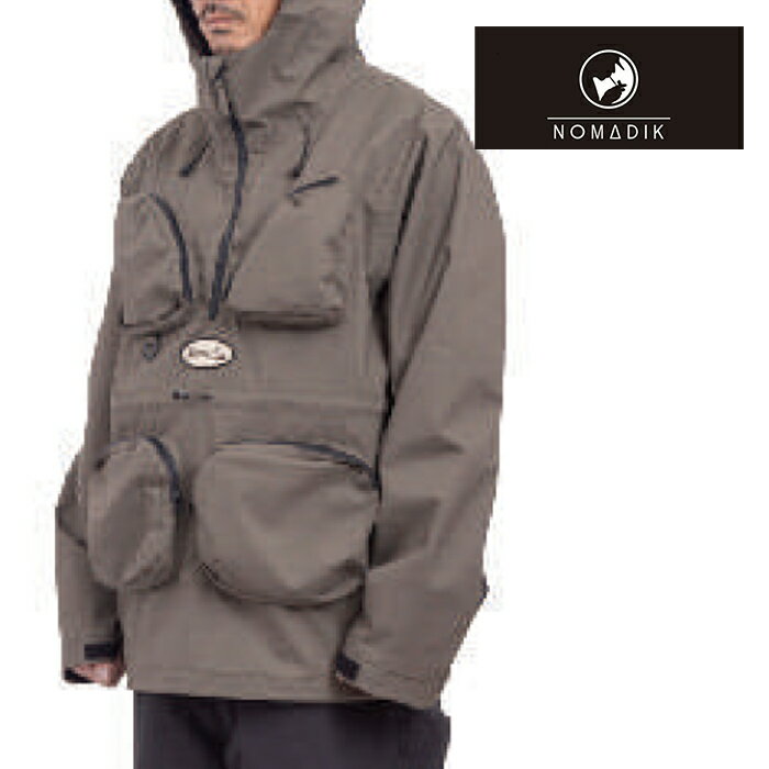 【P最大46倍・要エントリー 5/27 1:59迄】スノーボード ウェア ジャケット ノマディック NOMADIK ANORAK JKT Olive UNISEX REGULAR FIT レギュラーフィット メンズ レディース 男性 女性 アノラック 23-24 日本正規品