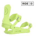 【エントリーでP最大48倍★マラソン期間】日本正規品 スノーボード ビンディング ライド RIDE CL-6 Lime ライム バインディング レディース 23-24(4)