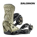 スノーボード ビンディング サロモン SALOMON HIGHLANDER Pale Khaki MEN 039 S ハイランダー バインディング メンズ 男性 23-24 日本正規品