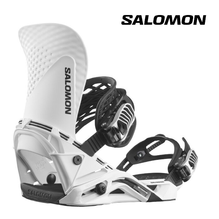 スノーボード ビンディング サロモン SALOMON HOLOGRAM White MEN'S ホログラム バインディング メンズ 男性 23-24 日本正規品