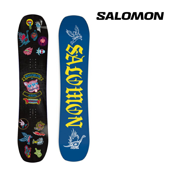 スノーボード 板 サロモン SALOMON GRAIL Flat KIDS' YOUTH グレイル フラット キッズ 子供 23-24 日本正規品 1