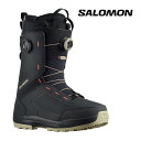 スノーボード ブーツ サロモン SALOMON ECHO DUAL BOA WIDE Spray Green/Black/Hot Coral MEN 039 S エコー デュアル ボア ワイド メンズ 男性 23-24 日本正規品