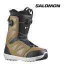 Xm[{[h u[c T SALOMON LAUNCH BOA SJ Sepia Tint/Black/White MEN'S E` {A Y j 23-24 {Ki