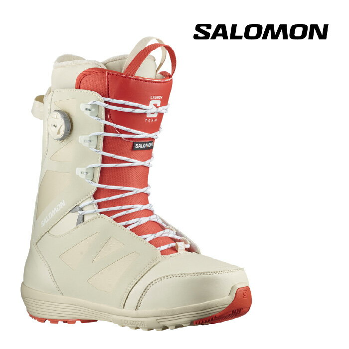 サロモン ブーツ 23-24 SALOMON LAUNCH LACE SJ BOA Bleached Sand/Almond Milk/Aurora Re MEN'S ラウンチ レース ボア スノーボード メンズ 男性 日本正規品のサムネイル