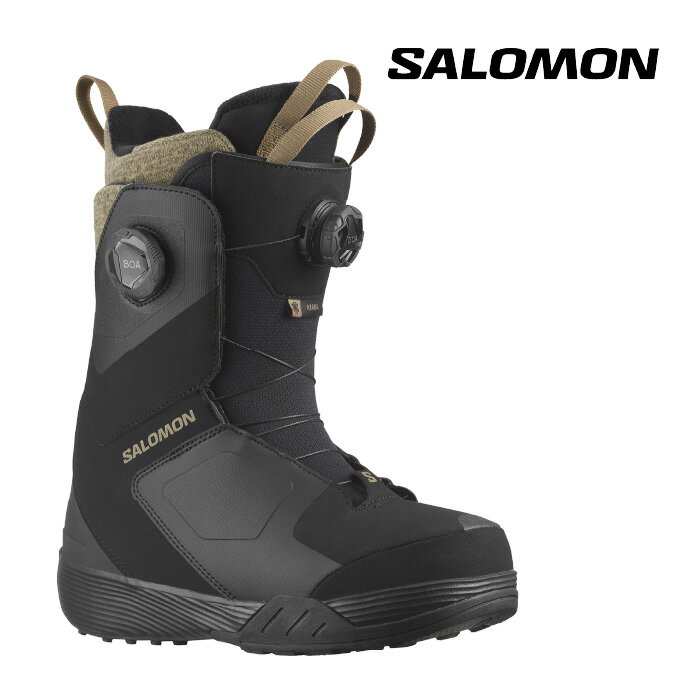 スノーボード ブーツ サロモン SALOMON KIANA DUAL BOA Black/Black/Sepia Tint WOMEN'S キアナ デュアル ボア レディース 女性 23-24 日本正規品