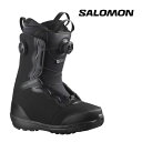 スノーボード ブーツ サロモン SALOMON IVY BOA SJ BOA Black/Black/Castlerock Gray WOMEN'S アイビー ボア レディース 女性 23-24 日本正規品