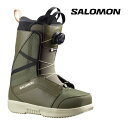スノーボード ブーツ サロモン SALOMON SCARLET BOA Army Green-X/Rainy Day/Black WOMEN 039 S スカーレット ボア レディース 女性 23-24 日本正規品