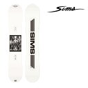 【エントリーでP最大47倍★マラソン期間】日本正規品 スノーボード 板 シムス SIMS BOWL SQUAD White Camber UNISEX ボウルス...