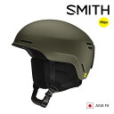 スノーボード ヘルメット スミス SMITH METHOD MIPS ASIA FIT Matte Forest メソッド ミップス プロテクター スノボ スキー 23-24 日本正規品